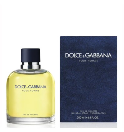 perfume original Dolce & Gabbana pour homme EDT 200 ml